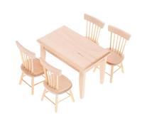 KOMBIUDA 1Set Scale Dollhouse Furniture for DIY Decoration Random Wood Grain Color for Retro Scenes and Miniature Worlds Random Color
