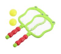 KOMBIUDA 1Set Tennis Racket Set with Lightweight Rackets Balls for Play Safe Materials for Developing Tennis Skills and Active Fun