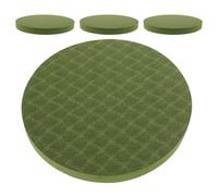 KOMBIUDA 2 Pairs Yoga Knee Pad Cushion Round Thick Workout Mat for Home Fitness Easy Knees Elbows Wrists Lightweight Portable Exercise Companion for Yoga Stretching