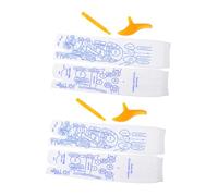 KOMBIUDA 2 Sets Adjustable Reflexology Foot Massage Socks Set with Pressure Point Stimulation Tools Breathable Foot Care for Athletes Office Workers Seniors Women with Printed Chart for