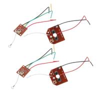 KOMBIUDA 2 Sets Channel Remote Control Module Kit for DIY Electric Circuit Science Experiment Wireless Transmitter Receiver Board with Antenna for Rc Car Building and Educational Stem