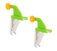 KOMBIUDA 2 Sets Pulley System Attachment for Physics Education Table Clamp Small Pulley Wheel Crane Kit Interactive Stem Science Experiment Supplies for Classroom and Home Learning