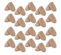 KOMBIUDA 20 Pairs Paper Pulp Shoe Trees for Size 38-40 Boot Holder Shaper and Sneaker Crease Guard Reusable Anti-crease Shoe Inserts and Boot Toe Box Protection