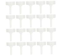 KOMBIUDA 20 Pcs Aquarium Incubator Bottle Caps for Brine Shrimp Egg Hatching DIY Breeding Box Accessories with Design Easy Installation and Cleaning for Fish Tank Fertile Eggs