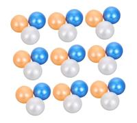 KOMBIUDA 200pcs Colorful Plastic Ocean Balls for Ball Pit and Pool Safe Lightweight Play for Bath Bubble Indoor Outdoor Use