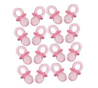 KOMBIUDA 200pcs Mini Pacifiers for Shower Games Gender Reveal Party Supplies Acrylic Cut The Cord Shower Decorations