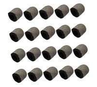 KOMBIUDA 20Pcs Conductive Fiber Pen Heads High Sensitivity Capacitive Stylus Cap Replacement Tips with Nano Conductive Cloth Material No Written Noise Suitable for Touchscreen Devices