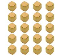 KOMBIUDA 20pcs Dual Ball Roller Vibration Switch Normally Closed, Ball Type Vibration Contact Sensor Nc for Security Devices and Electronic Circuits, 2.9x2.7x2.7mm Industrial Shake Touch