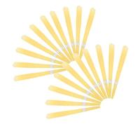 KOMBIUDA 20Pcs Earwax Removal with Bright Color Softening Heat Action Wax Drip Prevention Stoppers Personal Ear Cleaning Tools for Comfortable and Earwax Cleaning