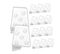 KOMBIUDA 20pcs Fridge Dividers Freezer Separator over The Door Storage Organize Fridges Plastic Separator