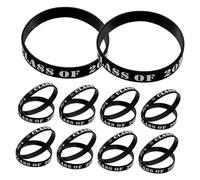 KOMBIUDA 20pcs Graduation Wristbands Class of Silicone Bands for Students Teachers Essential Party Favors for Graduation Celebration Cherished Keepsake Souvenirs