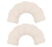 KOMBIUDA 20pcs High Temperature Resistant Microwave Mica Cuttable Oven Accessories for Repairs Insulating Replacement Plates Compatible with Various Models