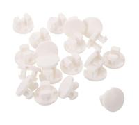 KOMBIUDA 20pcs Horizontal Blinds Repair Parts Bottom Rail Cord Lock Clips Replacement Spare Parts for Window Blinds Cord Cover