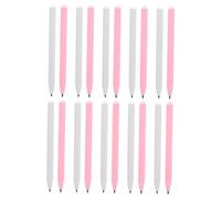 KOMBIUDA 20pcs Lcd Writing Board Stylus Pens Replacement Set for Touch Screen Tablets, High Precision Capacitive Touch Pens in White Light Pink for Drawing and Writing Accessories