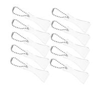 KOMBIUDA 20pcs Lotto Ticket Scratcher Tools Portable Plastic Keyring Scratch Off Remover Accurate Scratch Off Tool for Artists Easy Label Removal Plastic Scratcher