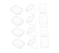 KOMBIUDA 20PCS Memory Card Case Holder Portable Card Storage Box Lightweight Organizer for Camera and Travel Water-Resistant Design for Photographers and Videographers