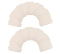 KOMBIUDA 20pcs Microwave Oven Mica High Temperature Resistant Replacement Plates for Repairing Accessories Heat Insulation