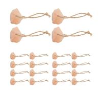 KOMBIUDA 20pcs Natural Salt Lick Blocks for Small Animals for Hanging Mineral for Hamsters Rabbits Goats Alpacas Deer Boosts Immunity and Coat Health