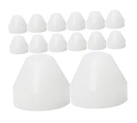 KOMBIUDA 20pcs Non-Stick Pen Bushings for Wood Turning Supplies Sturdy PE Insulation Gaskets for Pen Turning Tools and Finishing Projects