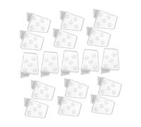 KOMBIUDA 20pcs Refrigerator Side Door Dividers Fridge Partition Boards for Household Freezer Storage Organizer Removable Kitchen Fridge Separator Panels