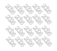 KOMBIUDA 20PCS Year Number Charms Stainless Steel Pendants for Jewelry Making DIY Bracelets Necklaces Keychains Craft Accessories for Graduation Holiday Milestones