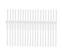 KOMBIUDA 20set Windmill Pole Plastic Windmill Rods Wind Pole Wind Making Rod Attachment Diy Sticks Flower Kit Diy Pinwheel Plastic Craft Supplies for Lawn Garden Model Kit