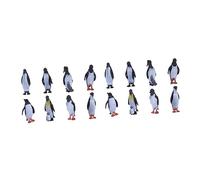 KOMBIUDA 24Pcs Realistic Penguin Figurine Ocean Animal Model Educational for Collectible Resin Penguin Decorations for Biology Projects Imaginative Play