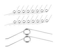 KOMBIUDA 24pcs Replacement Torsion Springs for Trash Bin Hinges Metal Coil Springs Fit for Manual Press and Pedal Trash Can Lids Home and Office Use