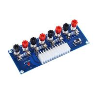 KOMBIUDA 24Pin Power Output Terminal Module for Desktop Pc Embedded Electronics Projects, Easy to Install Pcb Power Supply Board with Four Voltage Groups and Great Reliability
