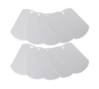 KOMBIUDA 25pcs Blank Aluminum Dog Tags 50x30mm Silver Puppy Id Tags Engraved Pet Name Tiny Cattle Ear for Dog Collars and Pets