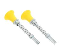 KOMBIUDA 2pcs Aluminum Alloy Gym Weight Stack Extension Pin Secure Fit Fitness Pulley Attachment for Exercise Equipment Quick Adjust Weight Stack Extender for Cable Machines and Racks