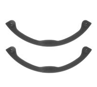 KOMBIUDA 2PCS Arc Shaped Snowboard End Cap Bumper Strips for Longboard and Skateboard Deck Protection Anti-collision Guards for Freestyle and All Mountain Snowboards