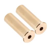 KOMBIUDA 2pcs Brass Golf Weight Head Accessories High Plug Tip Weights for Iron Steel Shafts for Enhanced Swing Stability