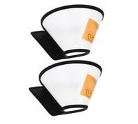 KOMBIUDA 2pcs Breathable Cat Collars for Dogs and Cats Elizabethan Protective Neck Circles Anti-licking Postoperative Pet Collars Comfortable for Wound Healing