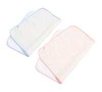KOMBIUDA 2pcs Breathable Diaper Pad Reusable Changing Pad for Newborns Urine Multipurpose Nursing for Home Use