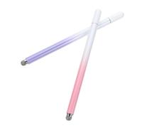 KOMBIUDA 2pcs Capacitive Stylus Pen Unique Magnetic Disc Tip Screen Writing Pens for Smartphones No Noise Scratch Resistant Lightweight Smooth Drawing