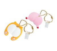 KOMBIUDA 2pcs Cartoon Animal Dust Plug Charms Phone Stopper Compatible with Iphone Port Protector Covers to Prevent Dust Dirt Cute Dog Pig Design for Easy Installation