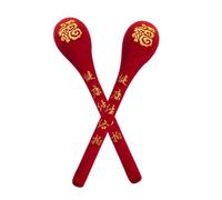 KOMBIUDA 2pcs Chinese Massage Pat Stick Health Meridian Tap for Body Legs Arms Manual Body Massager Tool Long Handheld Massage Equipment