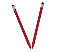 KOMBIUDA 2pcs Dual-head Capacitive Stylus Pen for Tablet Touch Screen Pen Replacement for Phone Portable Writing Tool Precision Tip