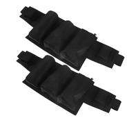 KOMBIUDA 2pcs Essential Oil Storage Waist Bag for Massage Therapists Travel Essential Oil Packaging Organizer with Multiple Compartments for Go Use