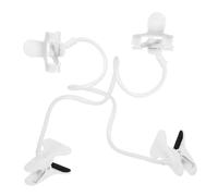 KOMBIUDA 2pcs Flexible Phone Holder for Bed Overhead Phone Mount Clamp Stand Lightweight Desktop Support for Cellphones Durable Material Convenient Hands Use