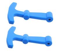 KOMBIUDA 2pcs Heavy Duty Silicone T-handle Rubber Latch for Cooler Doors Replacement for Fishing Coolers and Camping Ice Chests of Easy Install