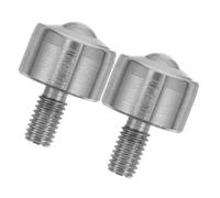 KOMBIUDA 2pcs Heavy Duty Steel Ball Caster Roller Bearing with Threaded Stem Precision Ball Transfer Unit for Industrial Machinery Appliances Automotive Use