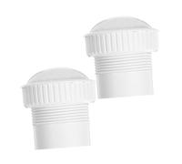 KOMBIUDA 2pcs High Transparency Motion Sensor Light Shade Sturdy Plastic Auto Light Switch Socket Weather Resistant LED Case for Indoor Outdoor Night Safety Lighting