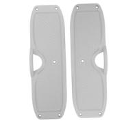 KOMBIUDA 2pcs Inflatable Boat Motor Plate Transom Support Plate for Outboard Engine Reinforcement Scratch-resistant Plastic Mounting Bracket with Quick Installation for Kayak Canoe Fishing