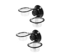 KOMBIUDA 2Pcs Multi-function Hanging Reptile Bowls Replaceable Water and Food Dishes for Small Pets Premium Plastic Feeding Containers for Lizards and Crested Geckos