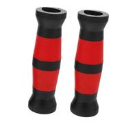 KOMBIUDA 2pcs Non-slip Barbell Grips for Weightlifting Dumbbell Handle Pads with Precision Locking Fit Fitness Grip Covers for Dumbbells Pull-up Bars and Luggage Handles in Motivational