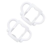 KOMBIUDA 2pcs Non-Slip Bottle Handles Silicone Feeding Bottle Handle for Easy Install Safe Grip