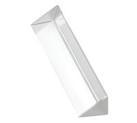 KOMBIUDA 2pcs Optical Triangular Prism for Photography Physics Teaching Science Experiments with Polished Edges Stable Structure and Accurate Light Refraction for Classroom and Outdoor Use