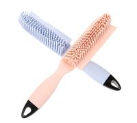 KOMBIUDA 2pcs Pet Brush Hair Shedding Dog Grooming Comb Grooming Brush Silica Gel